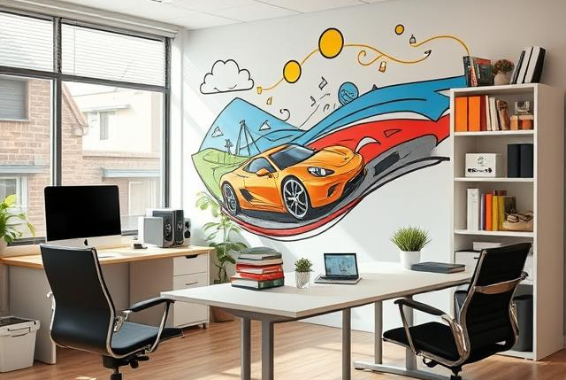 Druk ścienny przyszłość