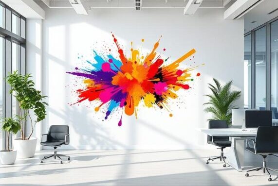 Druk ścienny drukarka ścienna