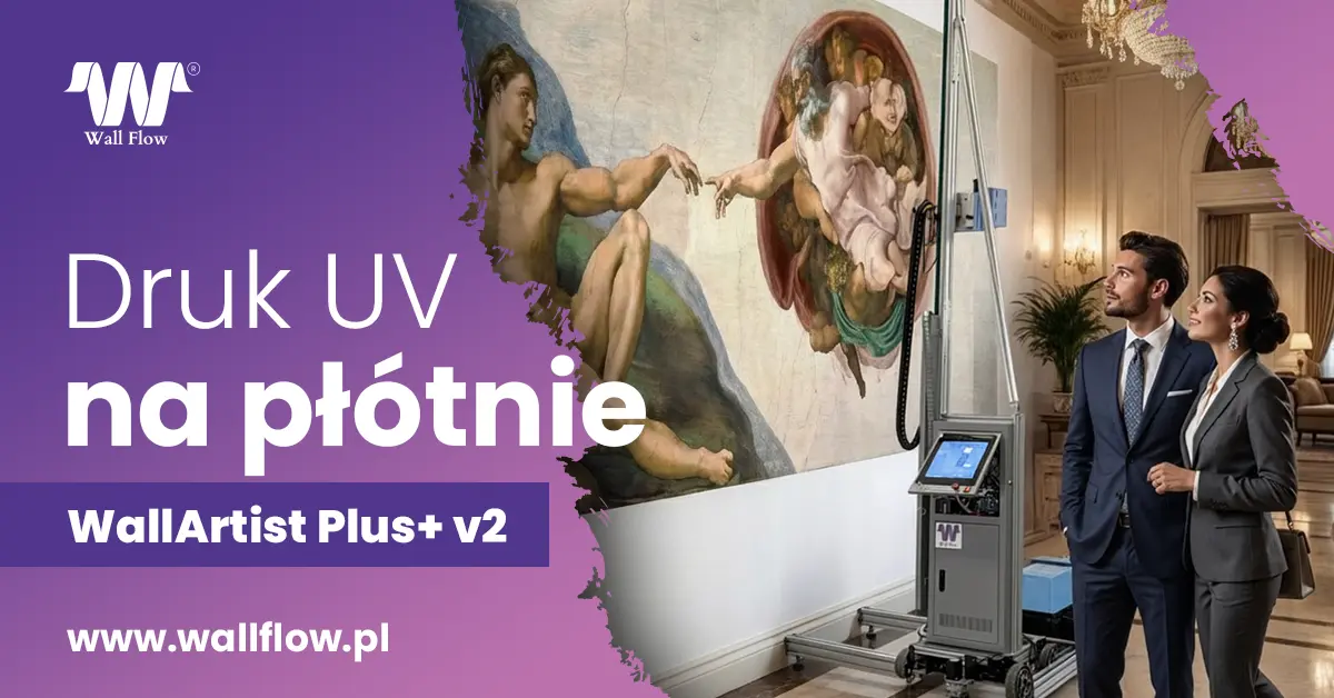 Druk na płótnie - drukarka WallArtist plus+ v2 z realizacją