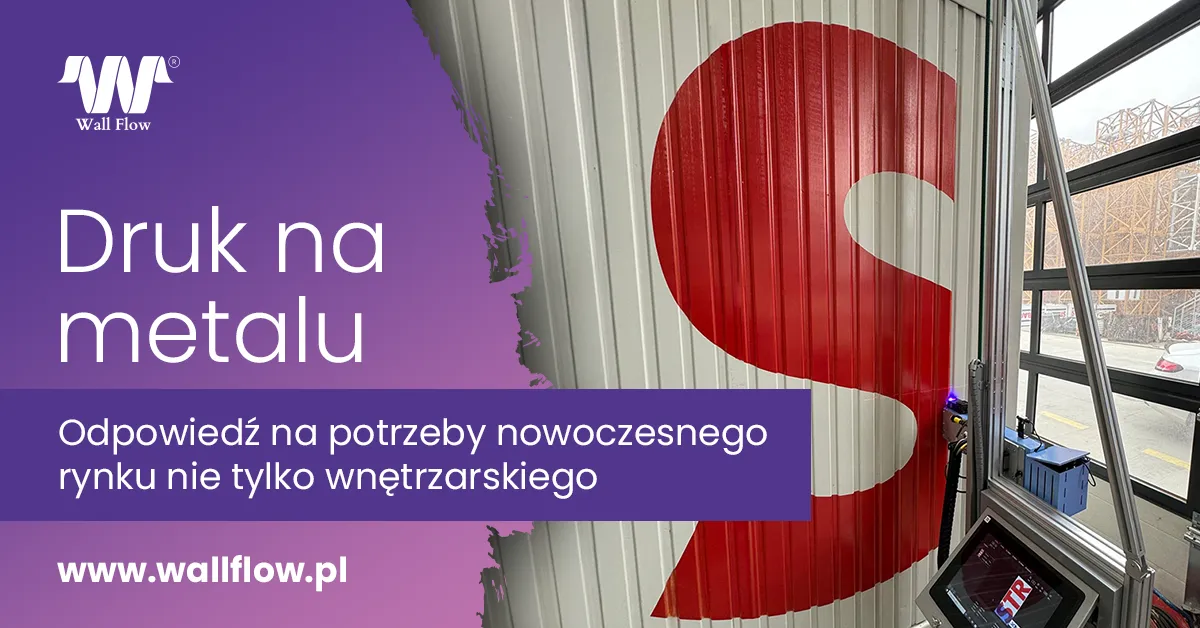Druk na metalu. Usługa druku ściennego. Zacznij biznes z WallFlow.