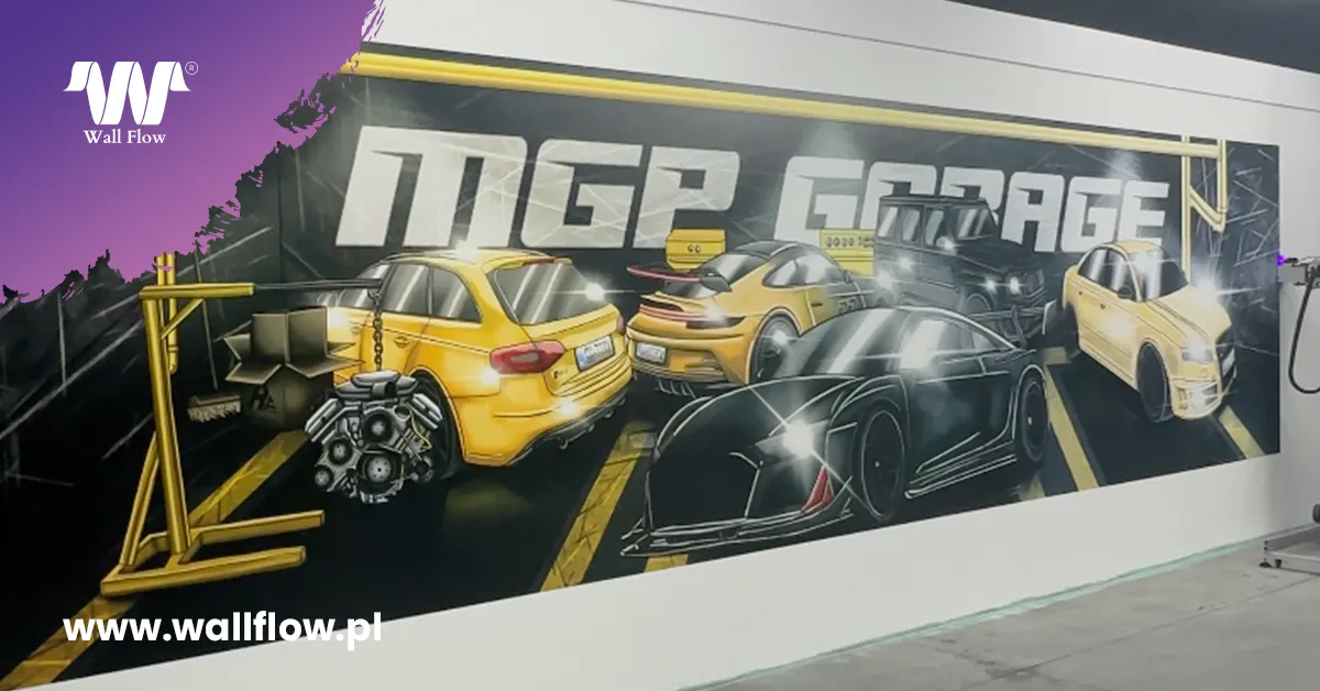 Pomysł na biznes z drukarką ścienną Wallartist plus V2. Przykład realizacji. Zacznij z Wallflow