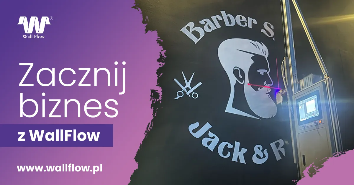 Drukowanie na ścianie: zacznij biznes z WallFlow.
